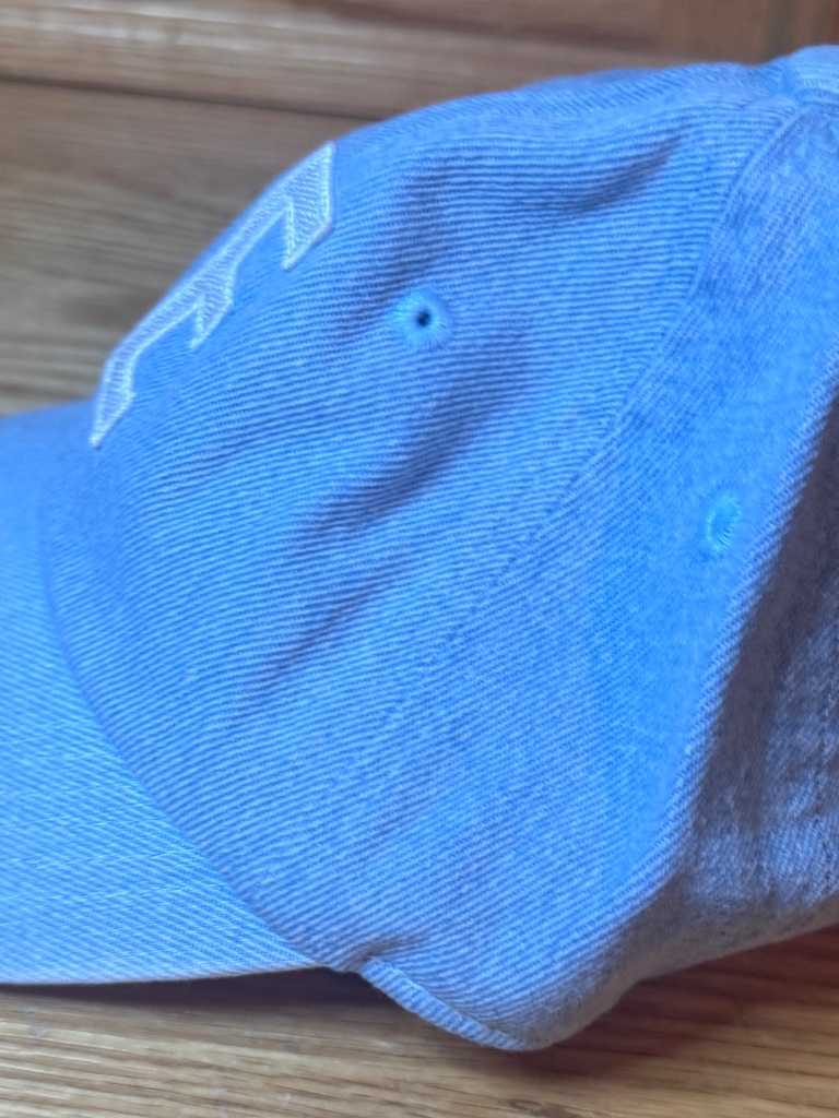 New Rey To Z Kids Denim Fashion One Size Fits Most 6 Inch Round "E" Classic Cute — image 3 of 8